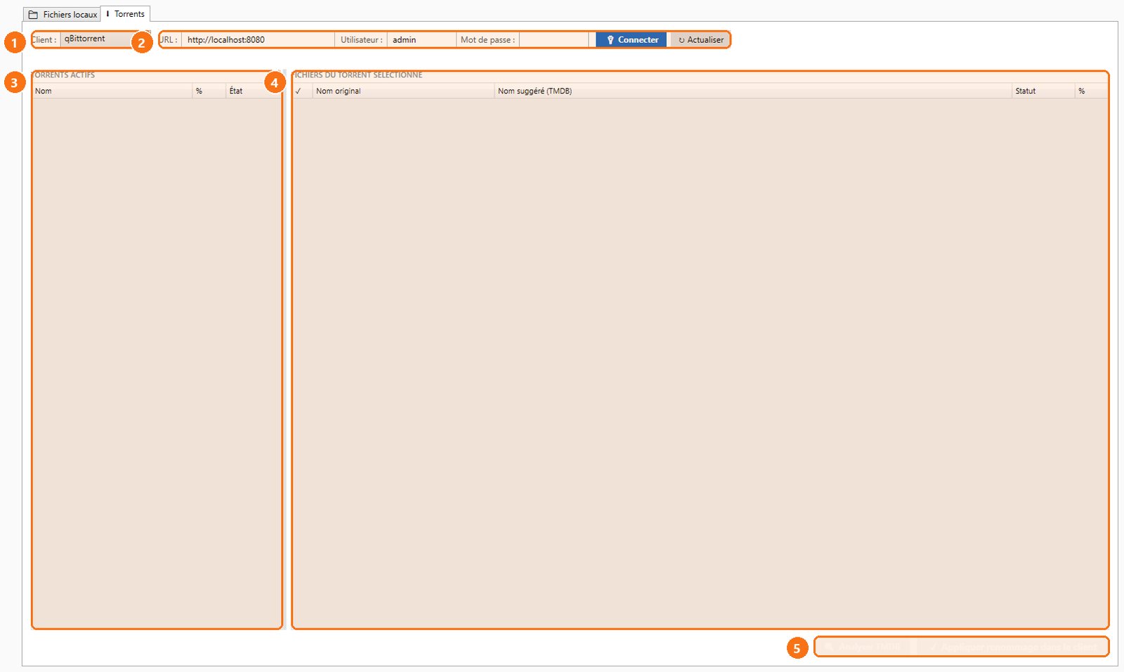 AllRename : Renommer dans le client torrent