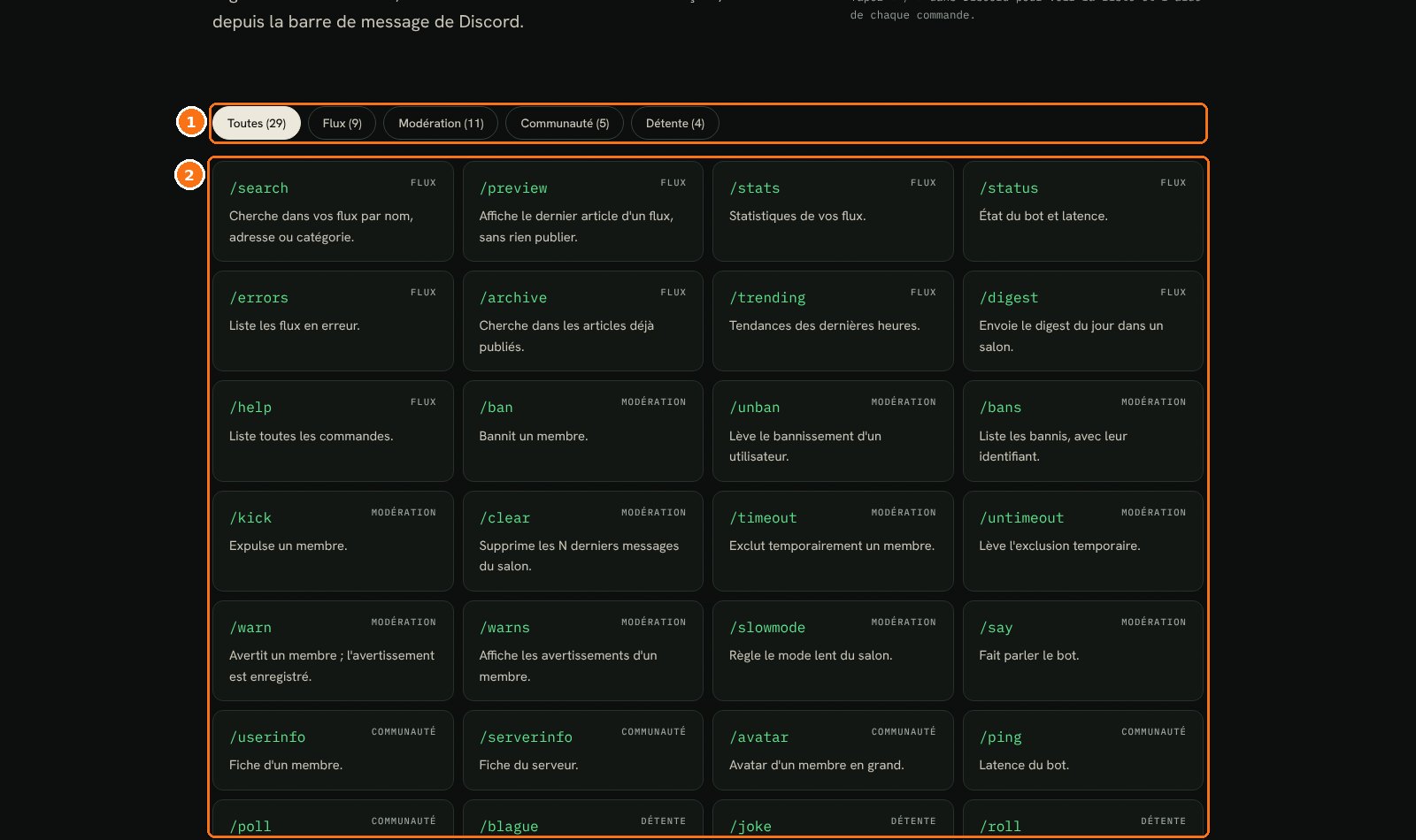 RSSDI-Web : Le bot Discord
